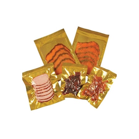 Sealer Sales Vacuum Bags, 3mil, Clear/Gold, 1000 PK 10036994